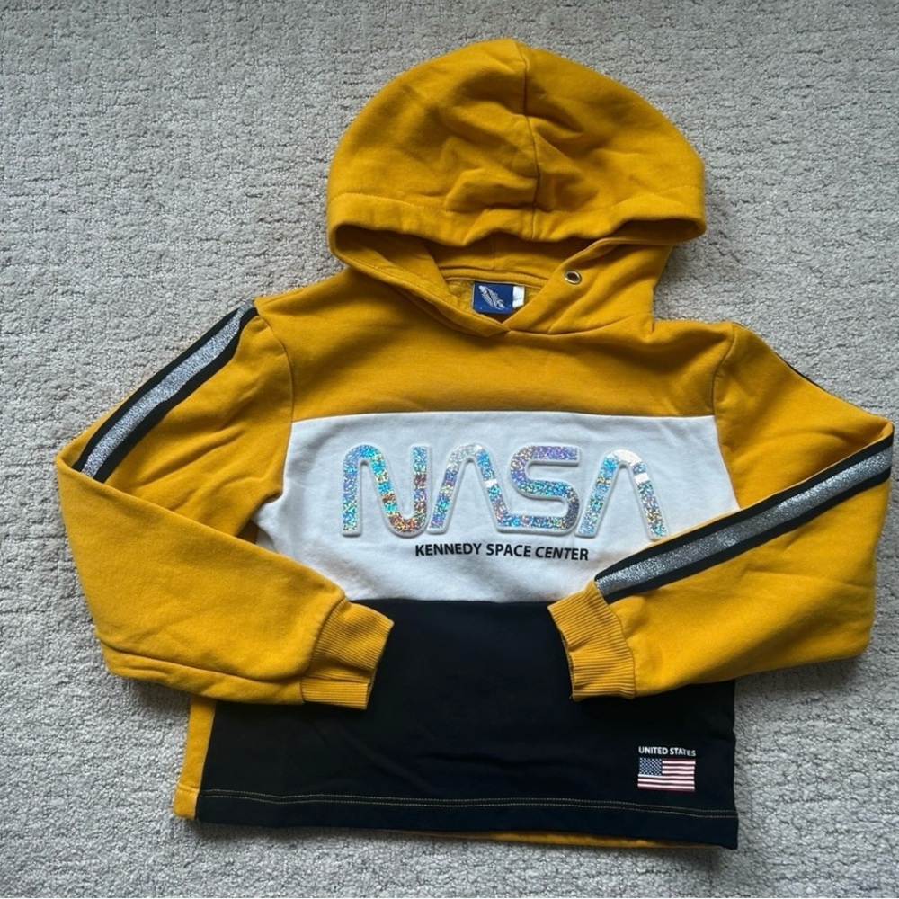 Kids Yellow and Black Hoodie